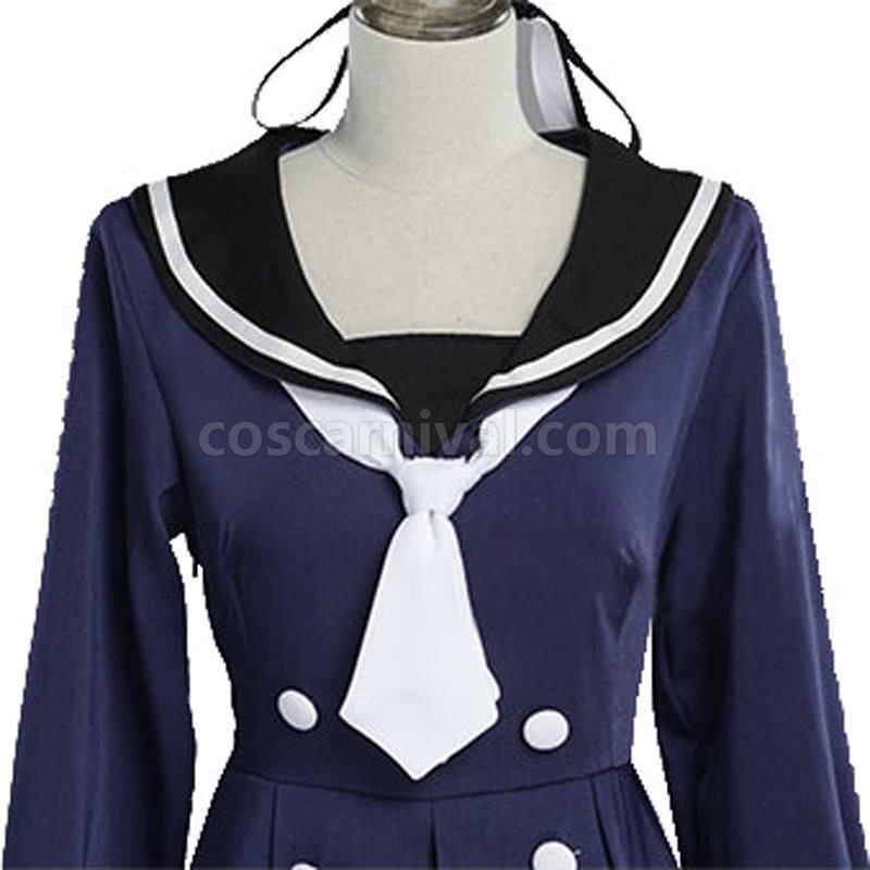 ZOMBIE LAND SAGA Konno Junko Uniform Dress Cosplay Costume coscarnival