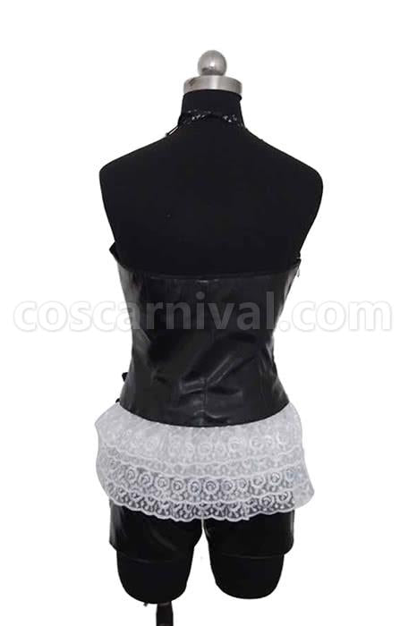 ZONE-00 Hime Shirayuri White Lace Cosplay Costume coscarnival