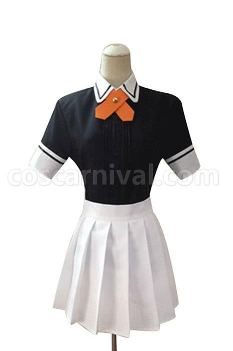 ZONE-00 Kinuko Ibara Uniform Cosplay Costume coscarnival
