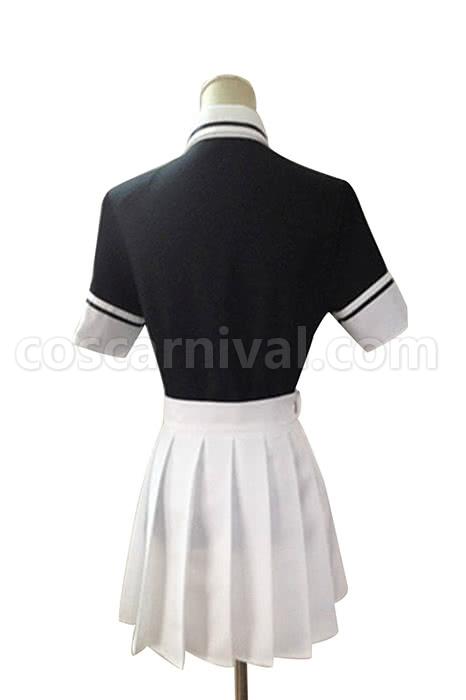 ZONE-00 Kinuko Ibara Uniform Cosplay Costume coscarnival
