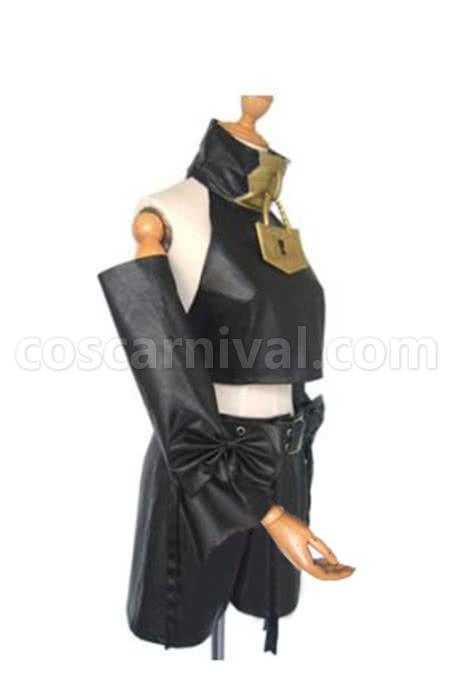 ZONE-00 Kissho~Benio Black Cosplay Costume coscarnival