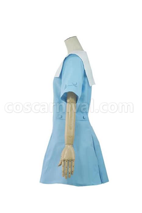 ZONE-00 Princess Hime Shirayuri Cosplay Costume coscarnival