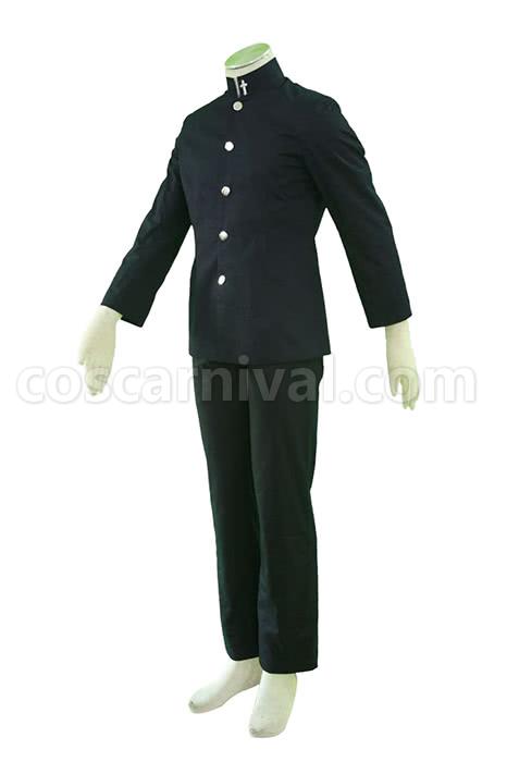 ZONE-00 SHIMA Black Cosplay Costume coscarnival
